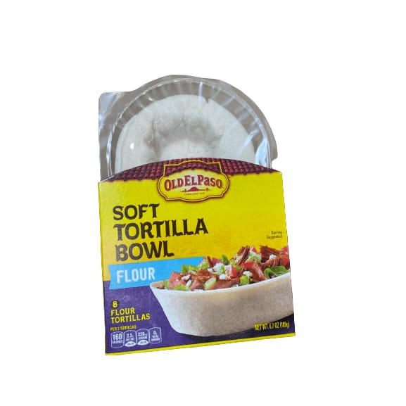 Old El Paso 8 Soft Tortilla Bowls (6.7 oz) - Papaya Express