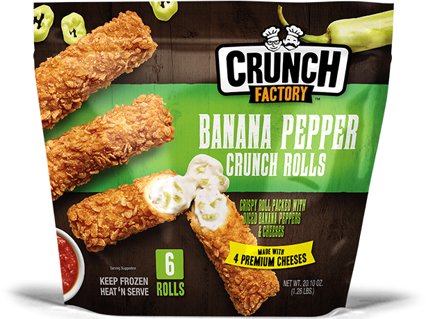Crunch Factory Banana Pepper Rolls (20 OZ)