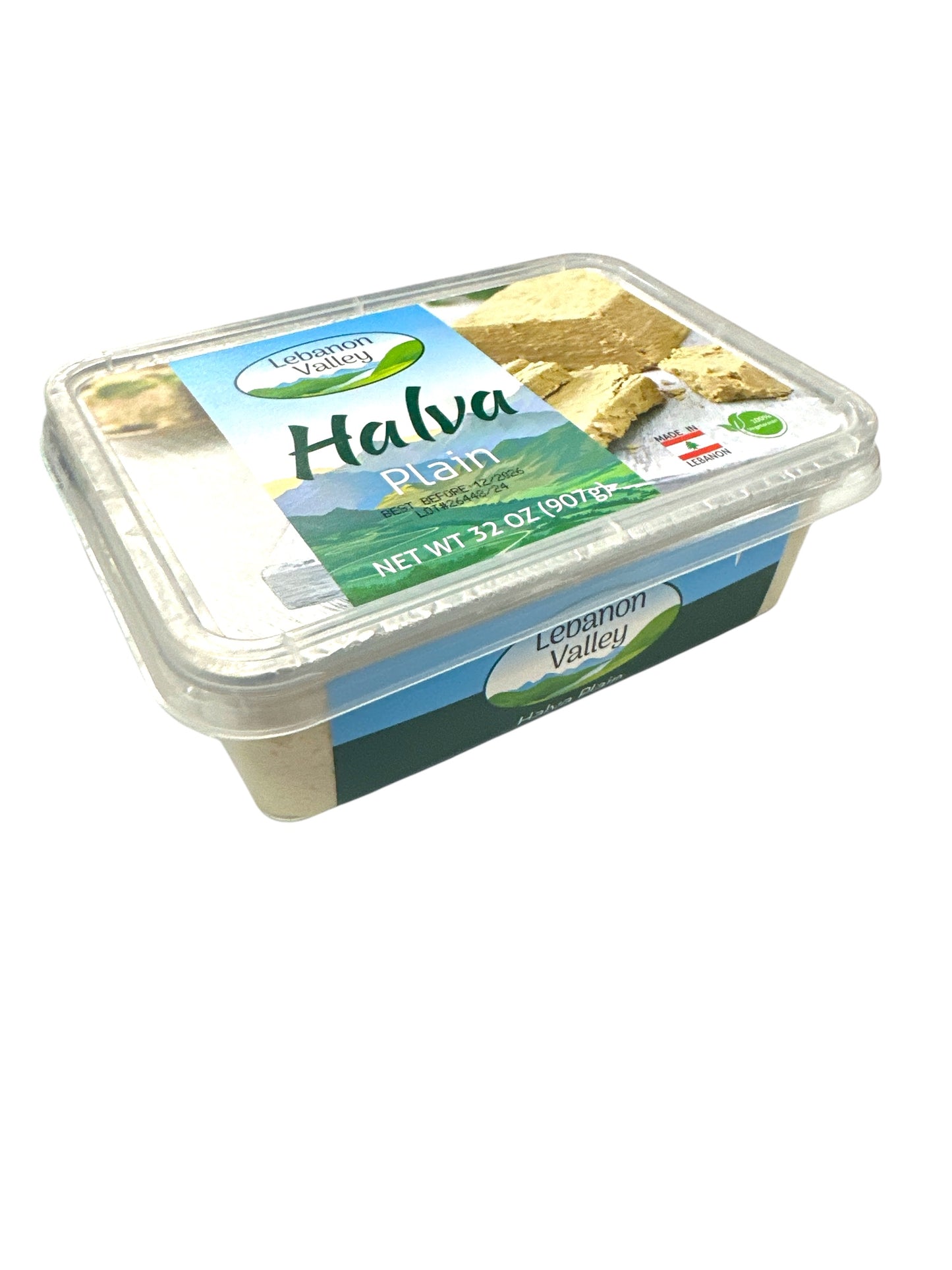 Lebanon Valley Halva Plain (908g) - Papaya Express