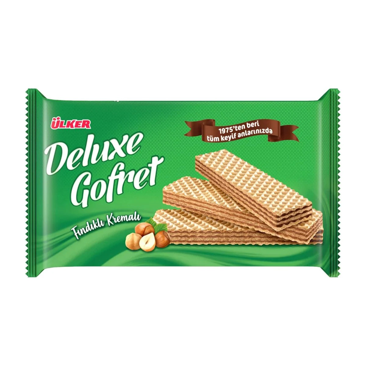 Ulker Deluxe Wafer With Hazelnut Cream (220g)