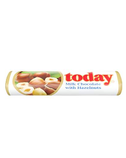 Today Milk Chocolate W/ Hazelnuts (42g) - Papaya Express