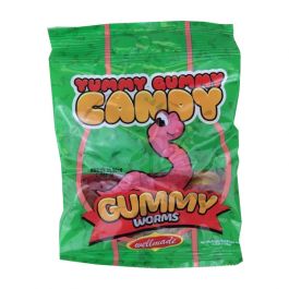 Wellmade Yummy Gummy Candy Gummy Worms (125g) - Papaya Express