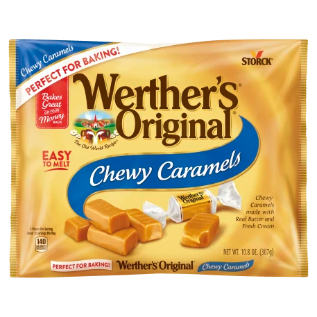 Werther's Original Chewy Caramels (2.4 oz) - Papaya Express