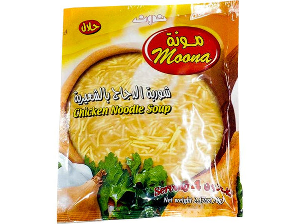Moona Chicken Noodle Soup, 2.47oz - Papaya Express