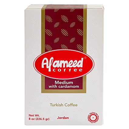 Alameed Gourmet Blend Turkish Coffee 8oz - Papaya Express