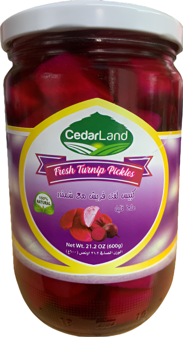 Cedarland Pickled Turnips - 21oz - Papaya Express