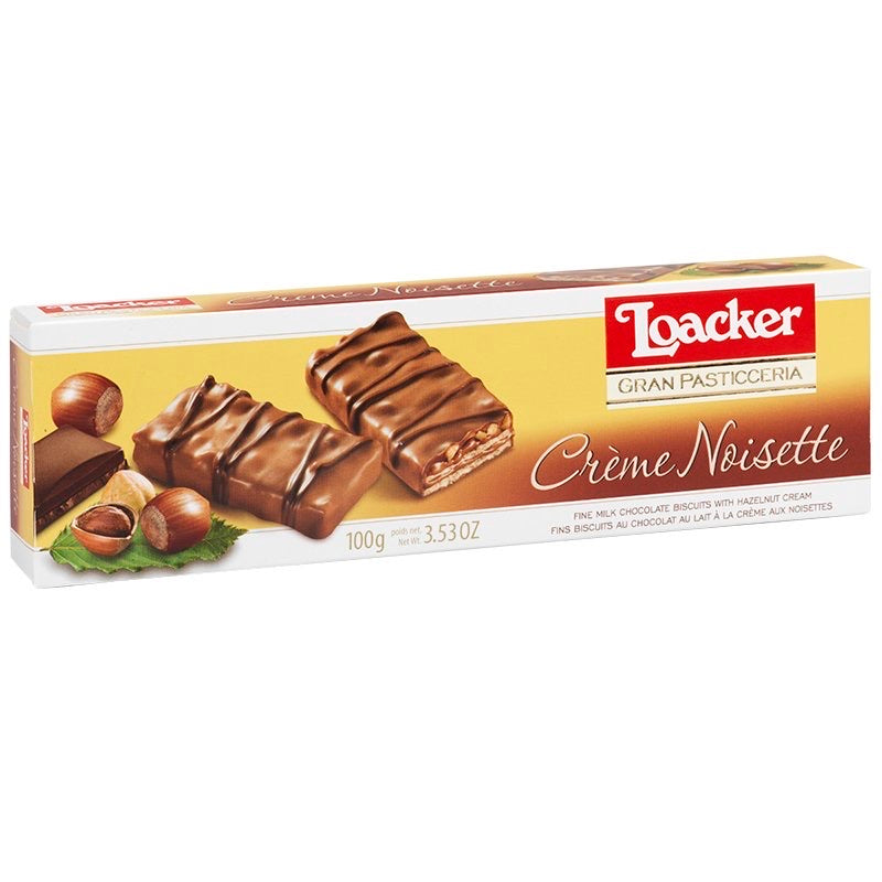 Loacker Hazelnut Crème Noisette, 100g - Papaya Express
