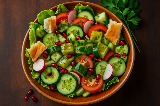 Authentic Fattoush Salad Recipe