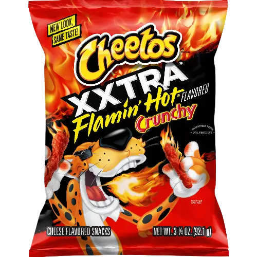 Cheetos Xxtra Flamin Hot Crunchy Cheese Flavored Chips (8.5 oz) - Papaya Express
