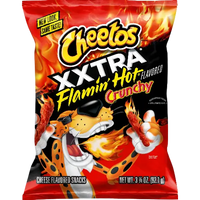 Cheetos Xxtra Flamin Hot Crunchy Cheese Flavored Chips (8.5 oz) - Papaya Express