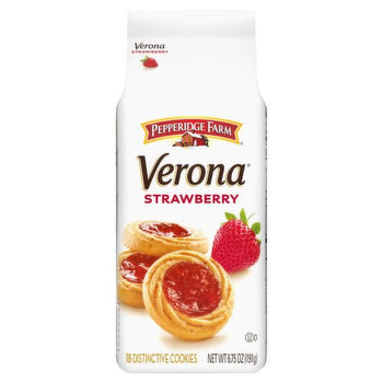 Pepperidge Farm Verona Strawberry Distinctive Cookies (18CT) - Papaya Express