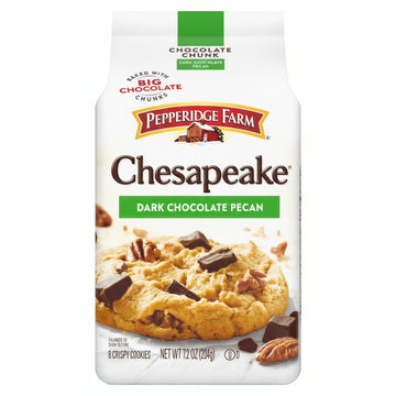 Pepperidge Farm Chesapeake Dark Chocolate Pecan Cookies (8CT) - Papaya Express