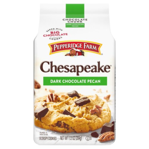 Pepperidge Farm Chesapeake Dark Chocolate Pecan Cookies (8CT) - Papaya Express