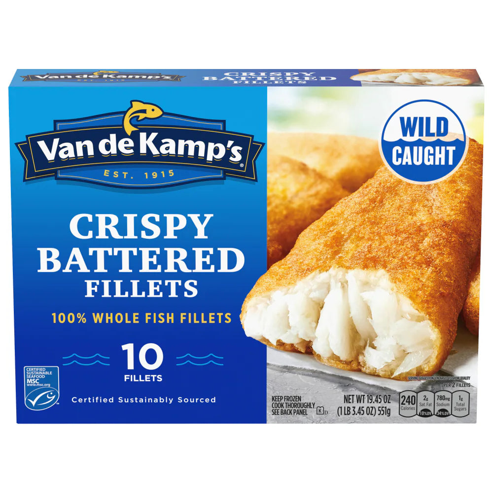 Van de Kamp's Crispy Fillets(10ct)