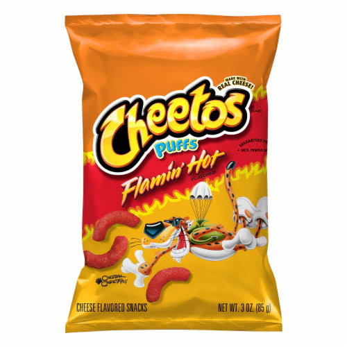 Hot Cheetos Puffs ( 3 OZ ) - Papaya Express