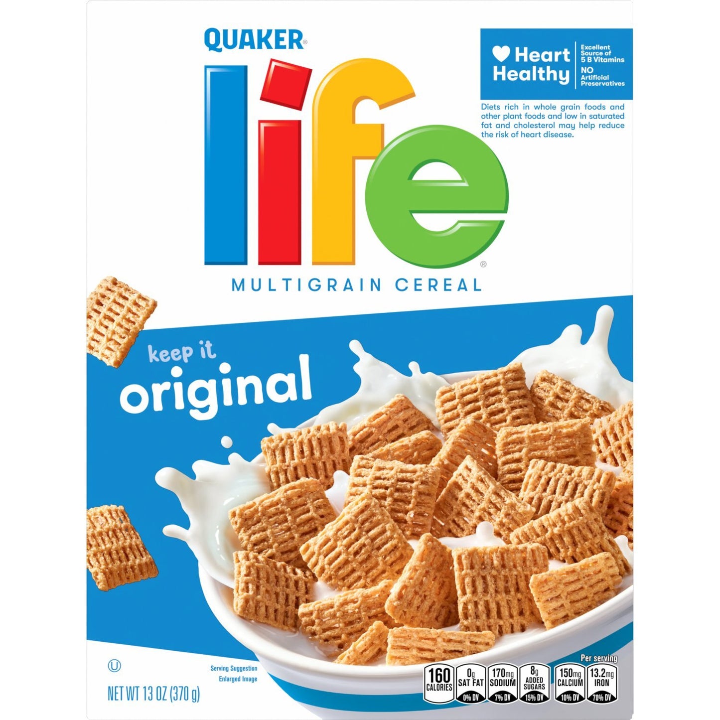 Quaker Life Multigrain Cereal (13 oz)