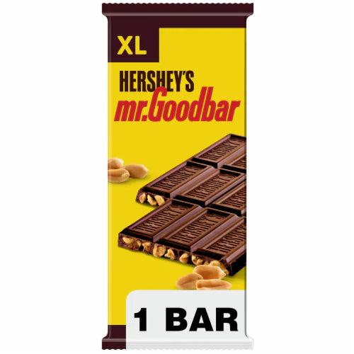 Hershey's Mr. Good bar chocolate W/ peanuts (4.4Oz)