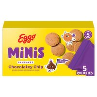 Eggo Minis Pancakes Chocolate Chip ( 5 pouches)