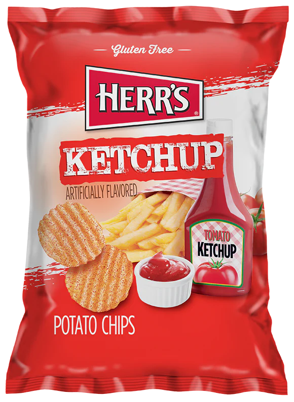 HERR'S KETCHUP POTATO CHIPS - Papaya Express