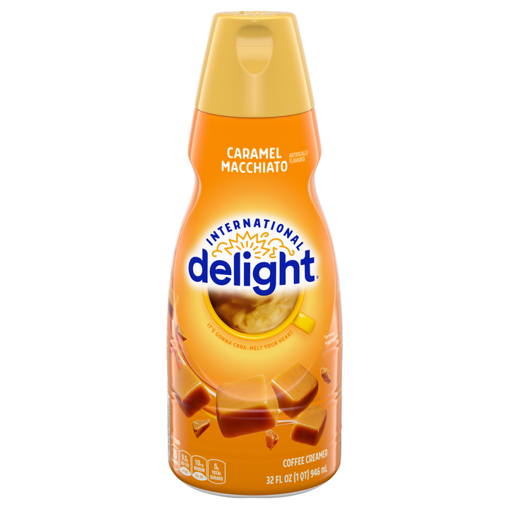Delight Coffee Creamer Caramel Macchiato (32 oz)