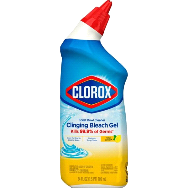 Clorox Toilet Bowl Cleaner, Clinging Bleach Gel(24oz) - Papaya Express
