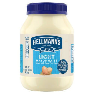Hellmann's Light Mayonnaise (30 oz) - Papaya Express
