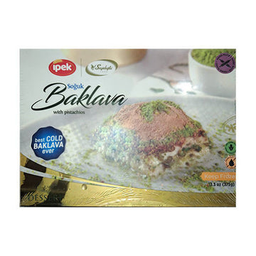 Ipek Soguk Baklava W/Pistachios (375g) - Papaya Express