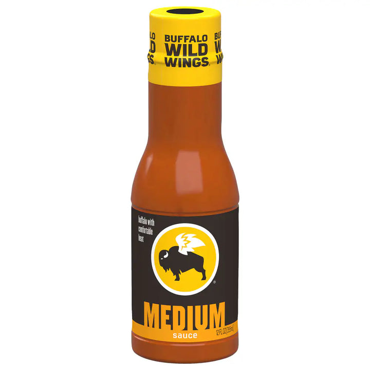 Buffalo Wings Medium Buffalo Sauce (12 oz) - Papaya Express
