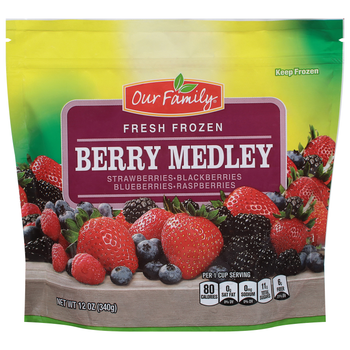 Our Family Frozen Berry Medley (453g) - Papaya Express