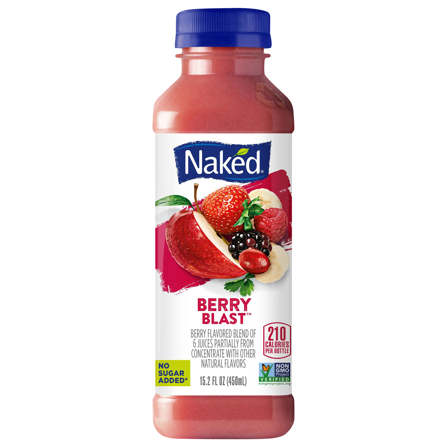 Naked Berry Blast Smoothie (15.2 oz) - Papaya Express