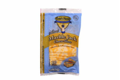 Dutch Farms Marble Jack cheese Slices (10CT)