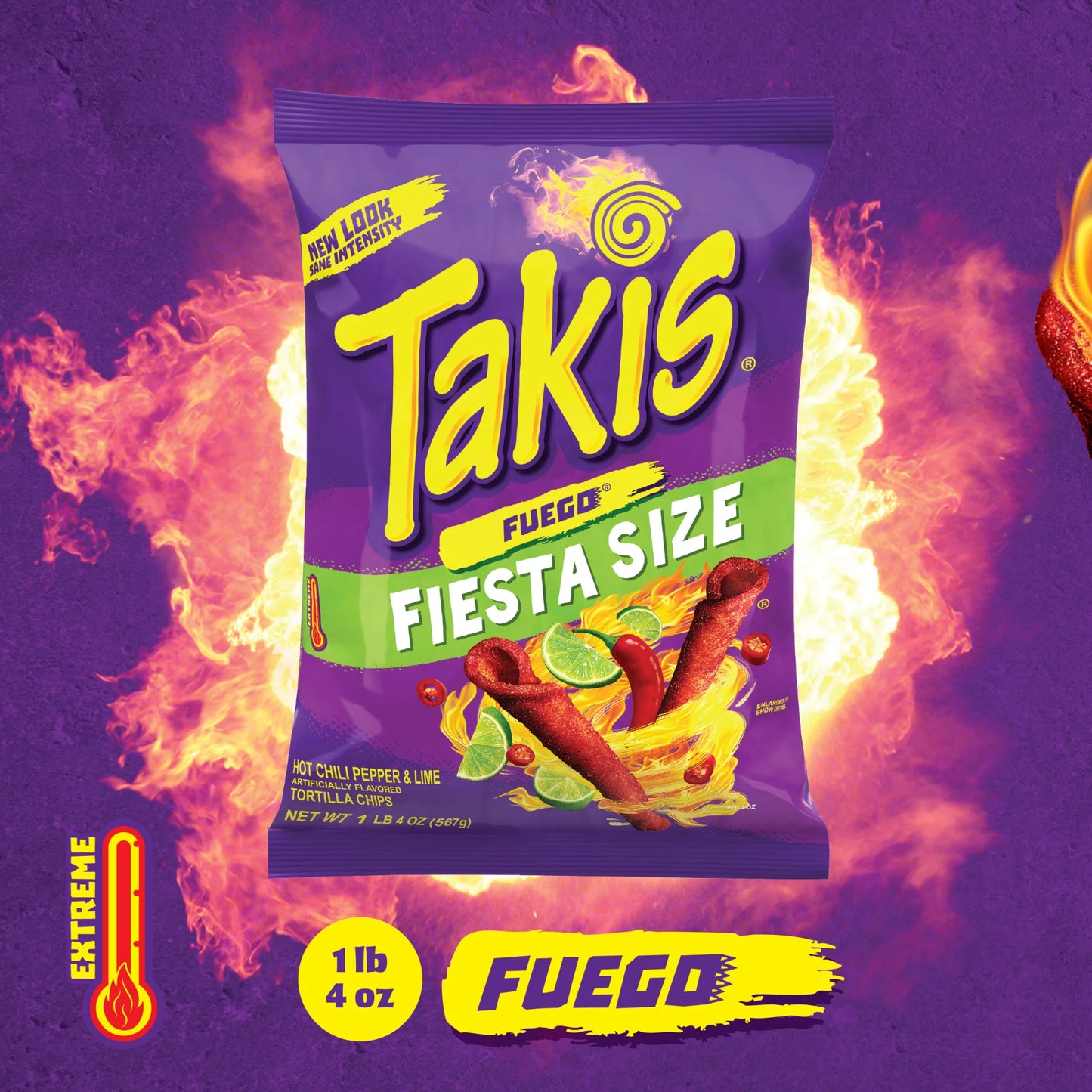 Takis Fuego Fiesta Size chips (482.8g)