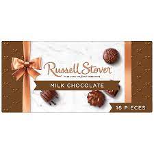 RUSSEL STOVER MILK&DARK CHOCOLATES 16 PIECES - Papaya Express