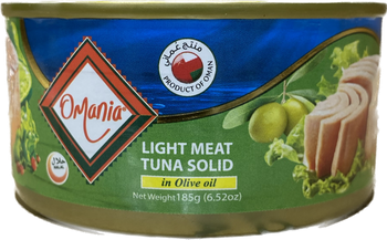 OMANIA TUNA WITH OLIVE OIL(185g) - Papaya Express