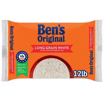 Ben's Original Parboiled Rice (12LBs)