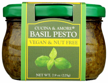 Cucina & Amore Basil Pesto (7.9 oz) - Papaya Express