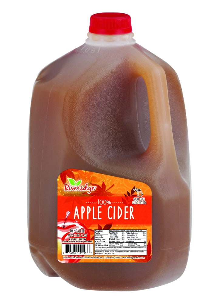 Riveridge Apple Cider Juice (1GAL) - Papaya Express