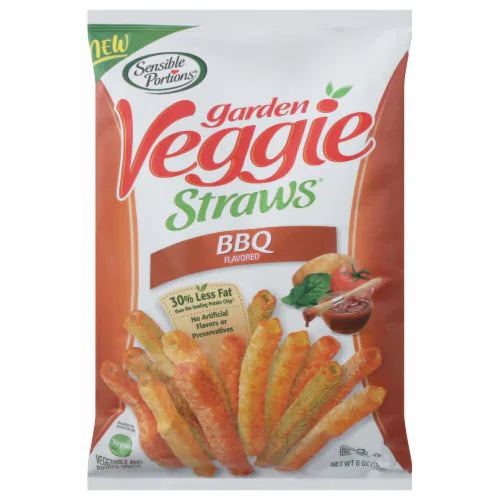 SENSIBLE GARDEN VEGGIE STRAWS BBQ (4.25 OZ)