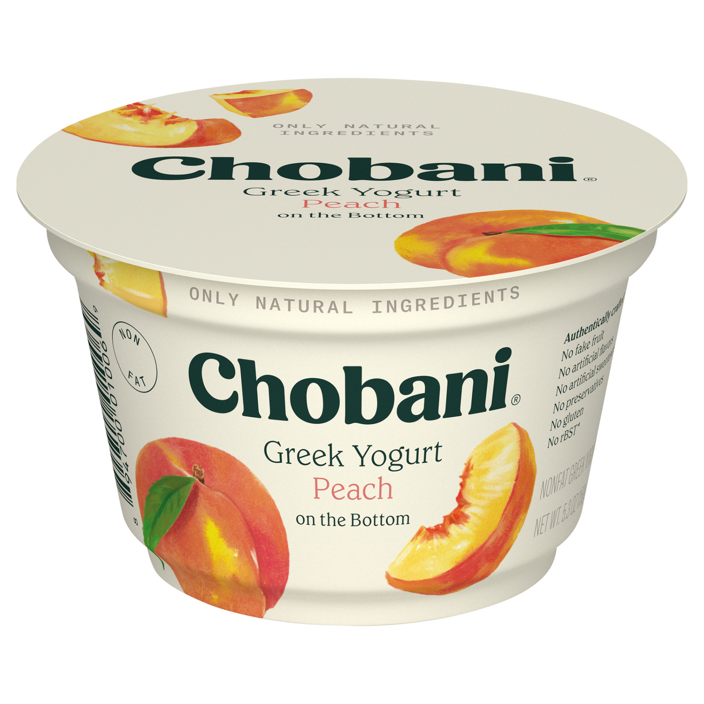 Chobani Greek Yogurt Peach (4ct)