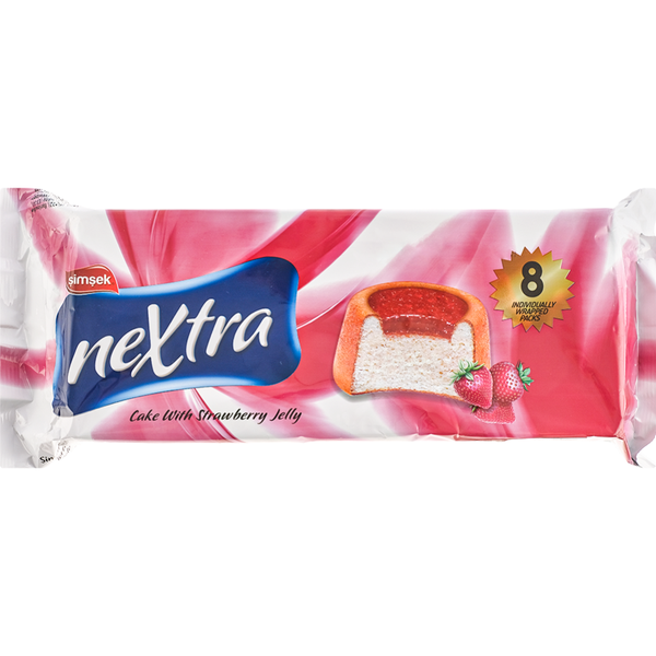 Nextra Cake W/Strawberry Jelly - Papaya Express