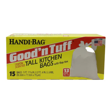 Good'n Tuff Tall Kitchen Bags(15 bags) - Papaya Express