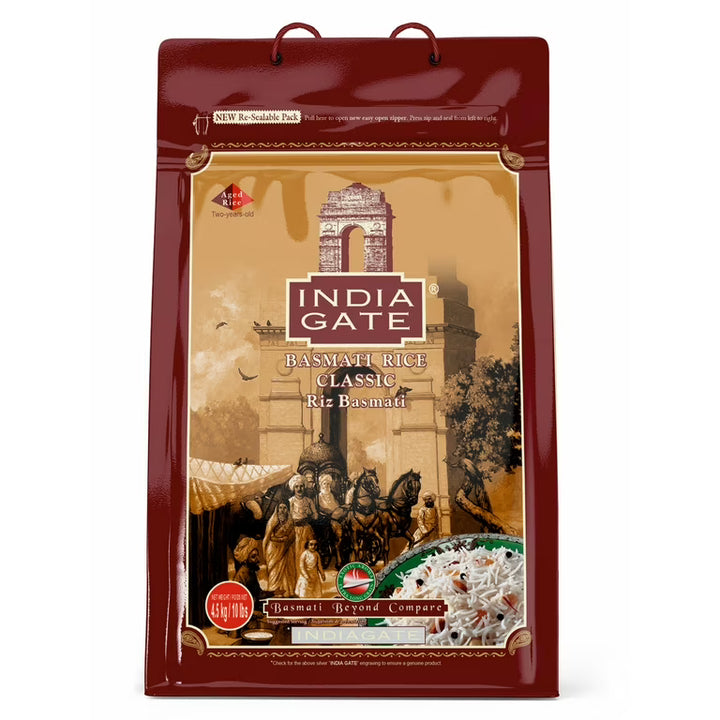 India Gate Basmati Rice Classic (10 lb)