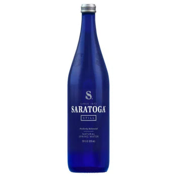 Saratoga Spring Water Natural Still (28 oz) - Papaya Express