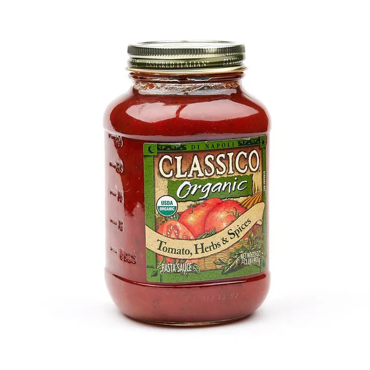 CLASSICO SAUCE TOMATO HERBS & SPICES (32OZ)
