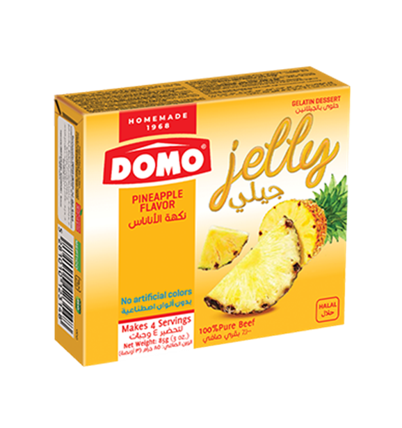 Domo Jelly Pineapple (85g) - Papaya Express