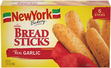 NY Breadstick W/ Garlic ( 6 Sticks) - Papaya Express