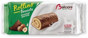 BALCONI ROLLINO NOCCIOLA 6 PCS (222G) - Papaya Express