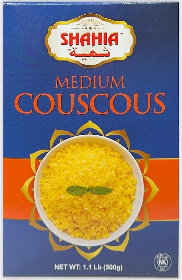 Shahia Medium Couscous ( 500 G ) - Papaya Express
