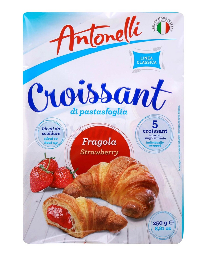 ANTONELLI CROISSANT STRAWBERRY (5PCS)