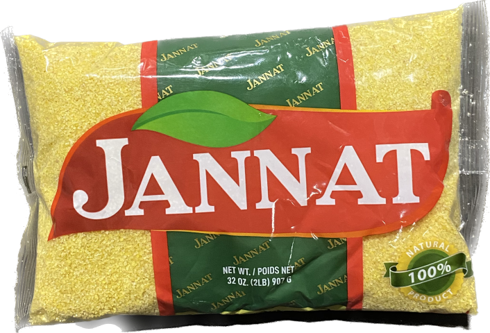 Jannat Yellow BUlgur #1 2LB - Papaya Express